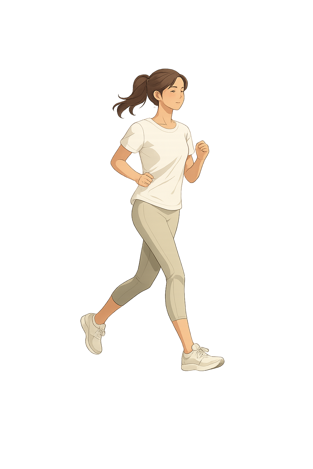 Running illustration